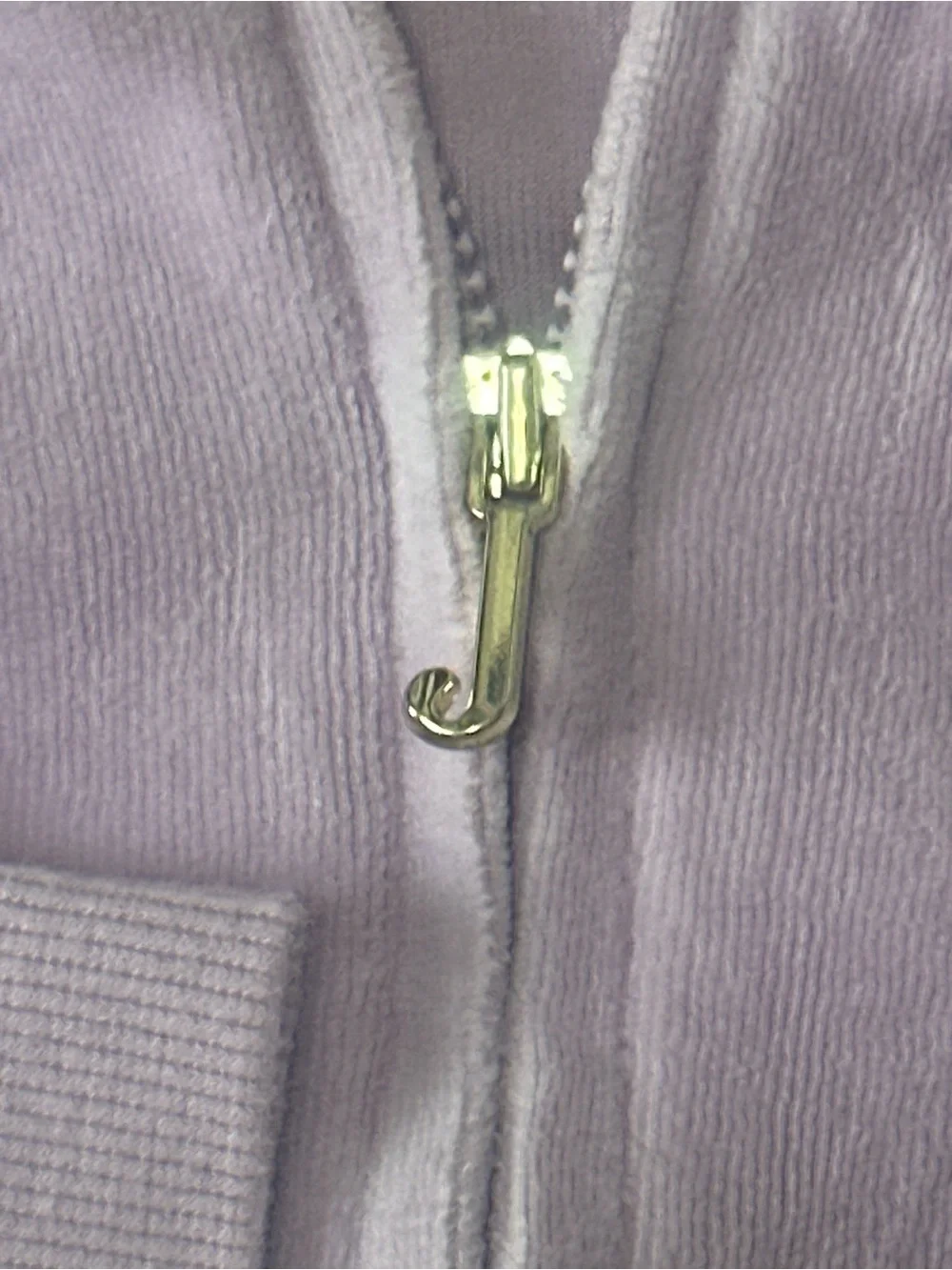 Juicy Couture Kids Lavender Embroidered Velour Pullover 4t